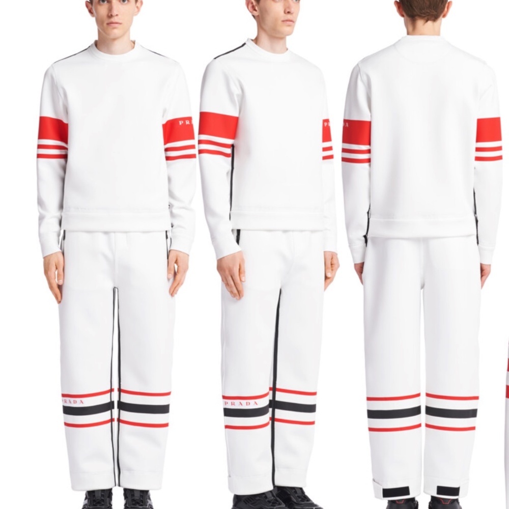 Prada Technical Fabric Sweatsuit